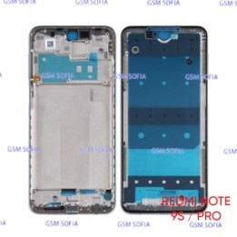 Chasis / Marco Interna Para Redmi note 9s / Redmi note 9 Pro - Plata