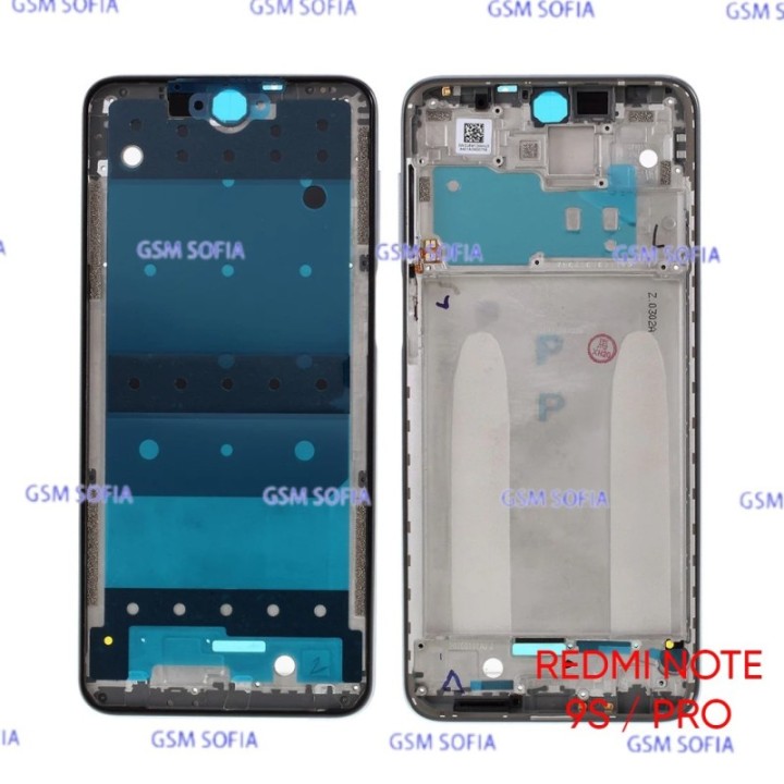 Chasis / Marco Interna Para Redmi note 9s / Redmi note 9 Pro - Azul Marino