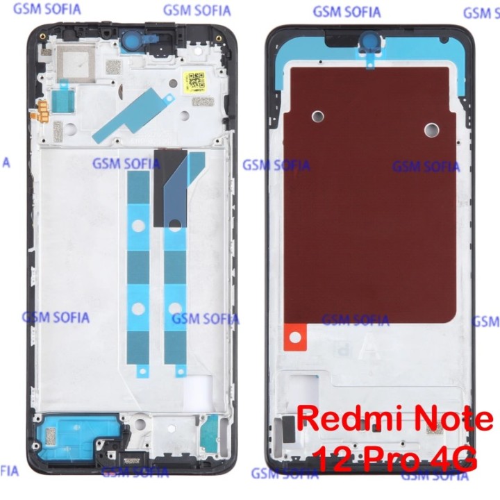 Chasis / Marco interna para Redmi note 12 Pro 4G