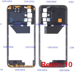Marco Lateral Externa Para Redmi 10 - Negro