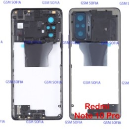 Marco Lateral Externa Para Redmi Note 10 Pro - Negro