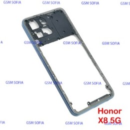 Chasis Externa / Marco Lateral para Honor X8 5G- Azul