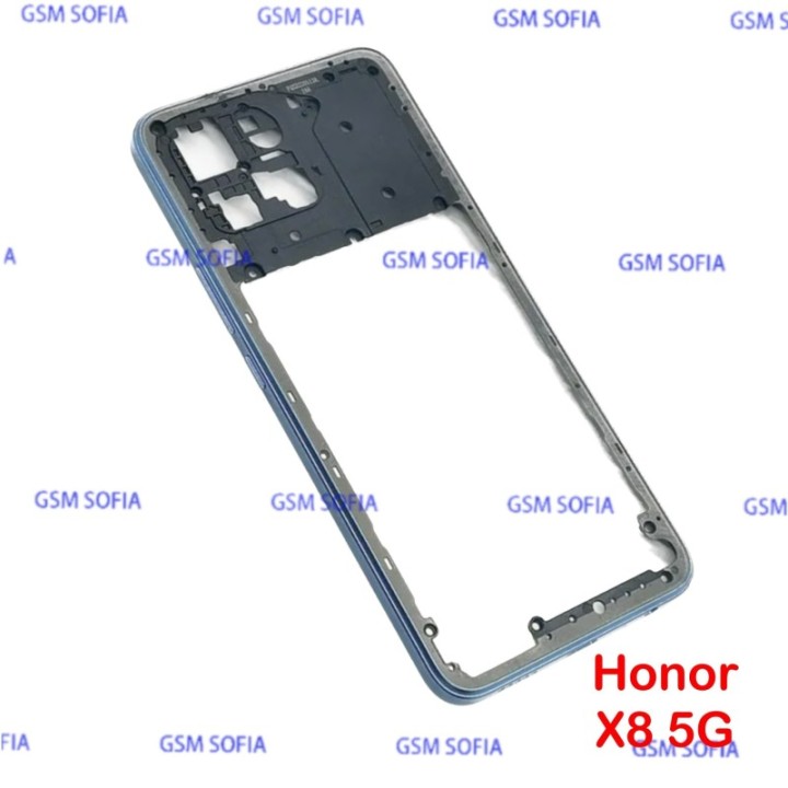 Chasis Externa / Marco Lateral para Honor X8 5G- Azul
