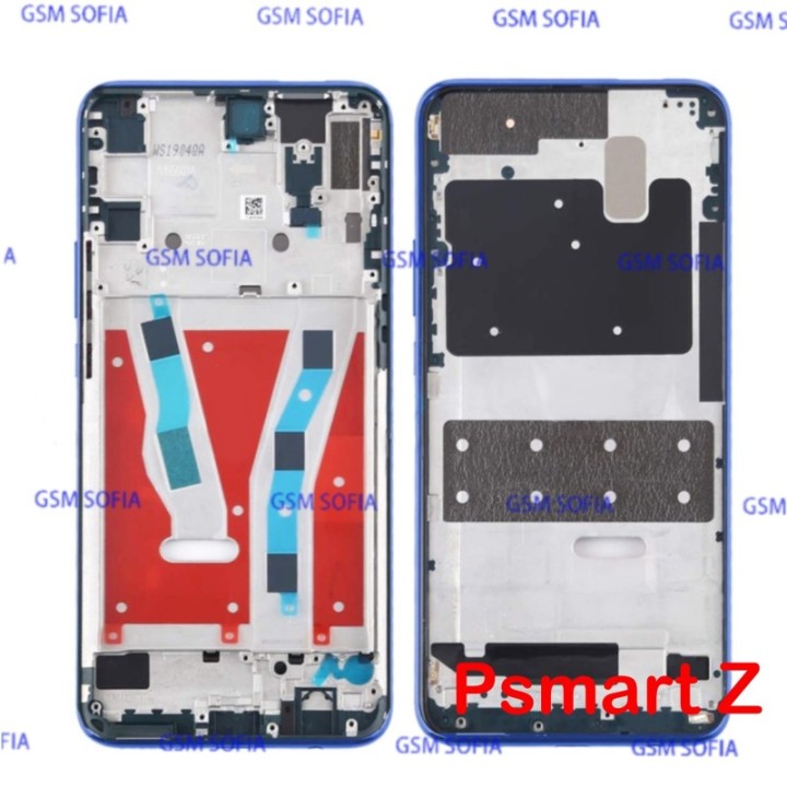 Chasis / Marco Externa Para Huawei P Smart Z - Azul Electrico