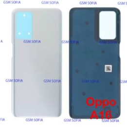 Tapa Trasera Para Oppo A16 - Plata
