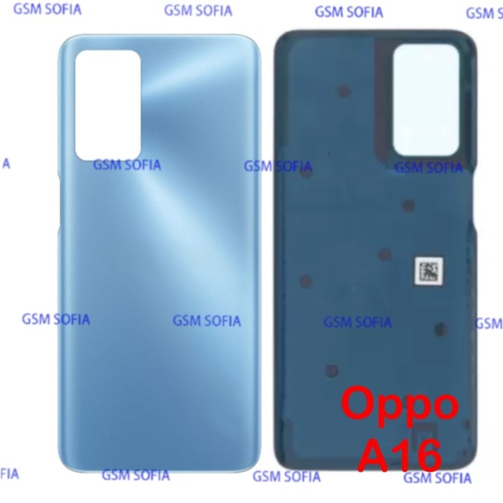 Tapa Trasera Para Oppo A16 - Azul