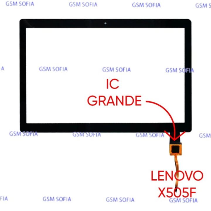 Pantalla Tactil Para Lenovo Tab M10 HD 10" / TB-X505F IC GRANDE - Negro