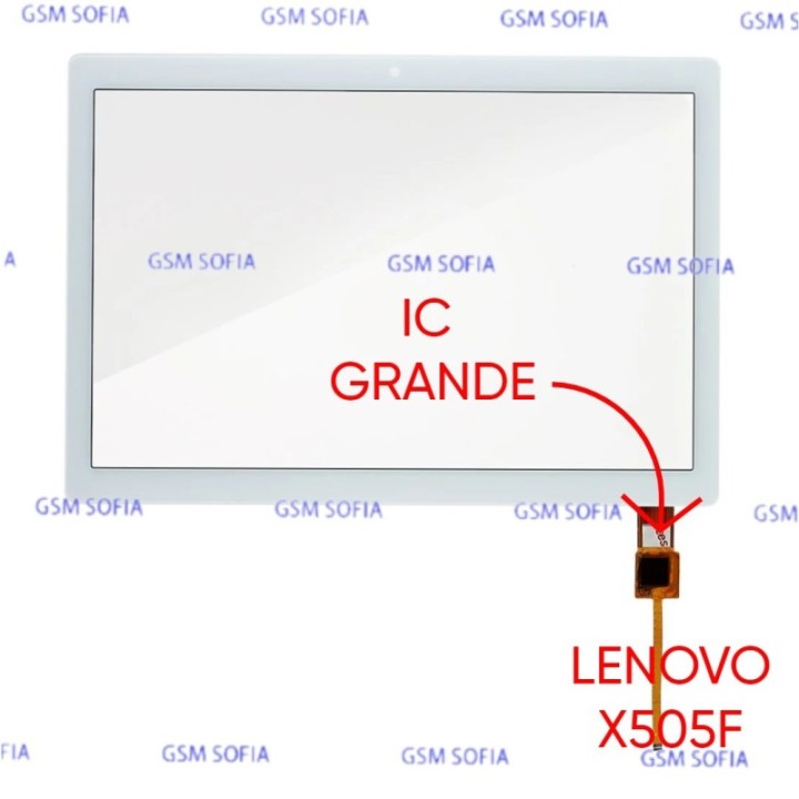 Pantalla Tactil Para Lenovo Tab M10 HD 10" / TB-X505F IC GRANDE - Blanco