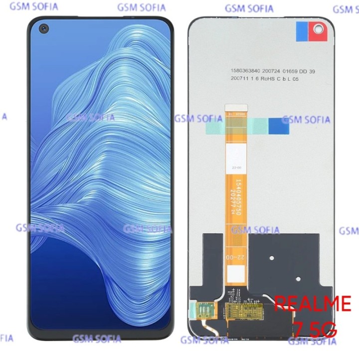 Pantalla Completa sin Marco Para oppo A53 5G / A72 5G / A73 5G / Realme 7 5G