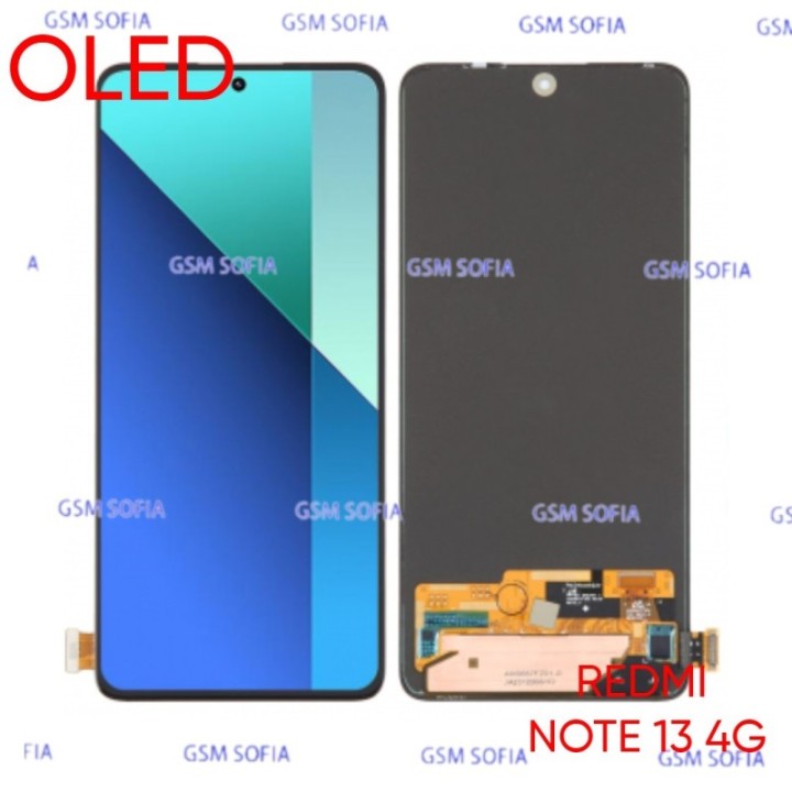 Pantalla completa OLED sin marco Para Redmi Note 13 4G /note 14 5g