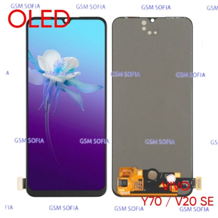Pantalla Completa OLED sin marco para Vivo V20 V20 se / Y70 / V2022 / V2023 / V2025 / V2024