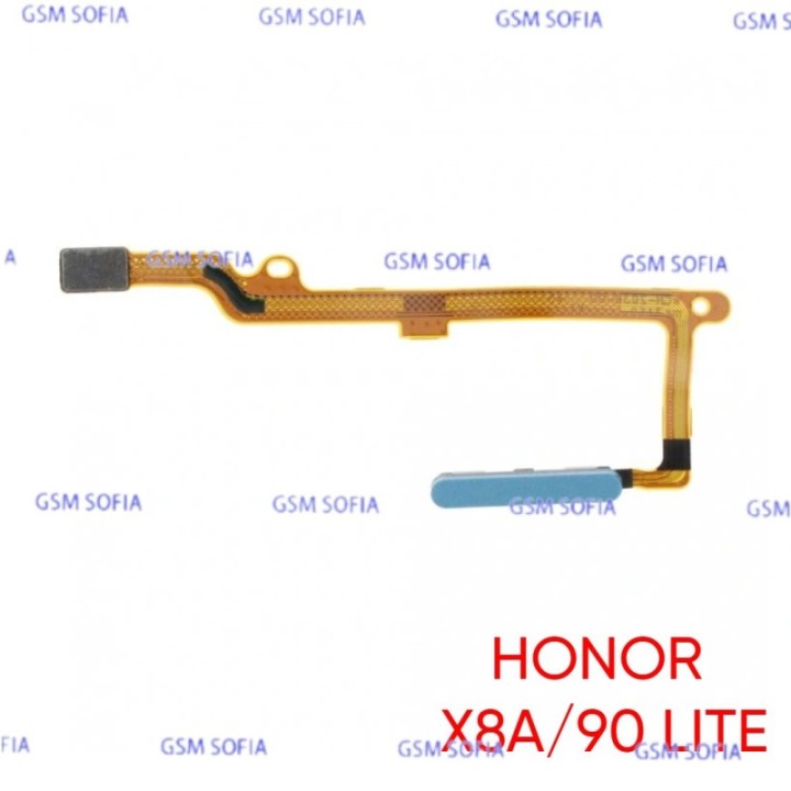Flex Lector de huella Para Huawei Honor X8A / Honor 90 Lite - Azul