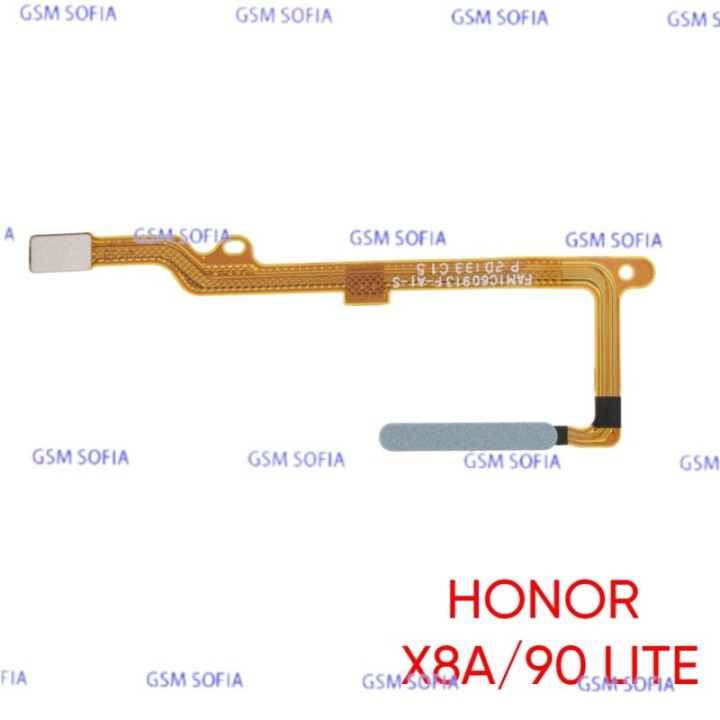 Flex Lector de huella Para Huawei Honor X8A / Honor 90 Lite - Plata
