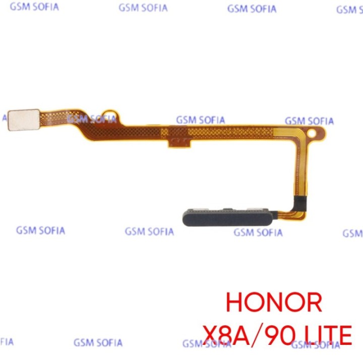 Flex Lector de huella Para Huawei Honor X8A / Honor 90 Lite - Negro