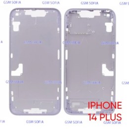 Chasis / Marco Intermedio Para IPhone 14 Plus - Lila