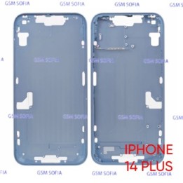 Chasis / Marco Intermedio Para IPhone 14 Plus - Azul