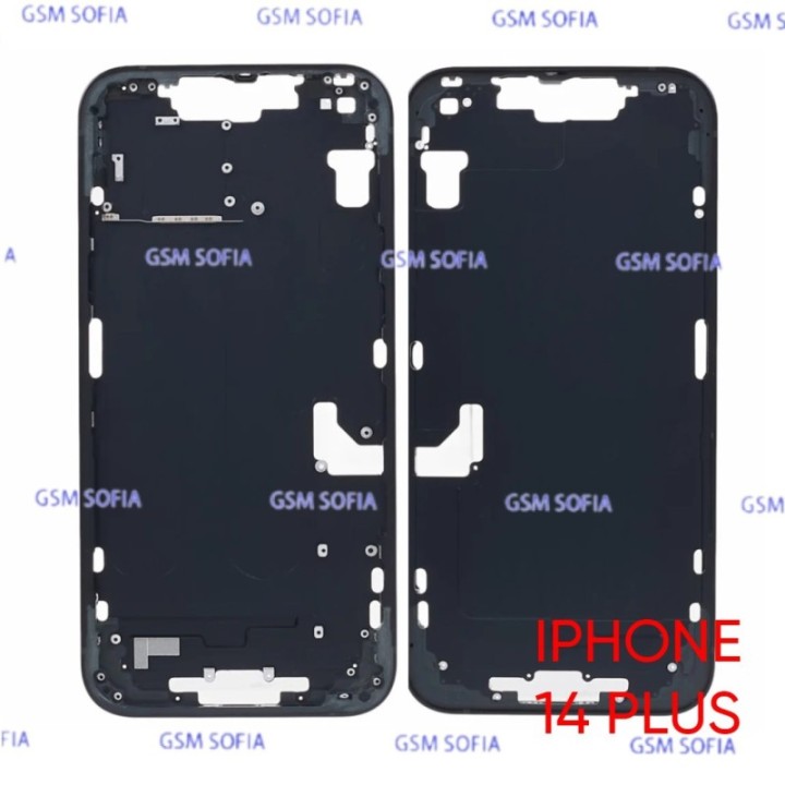 Chasis / Marco Intermedio Para IPhone 14 Plus - Negro