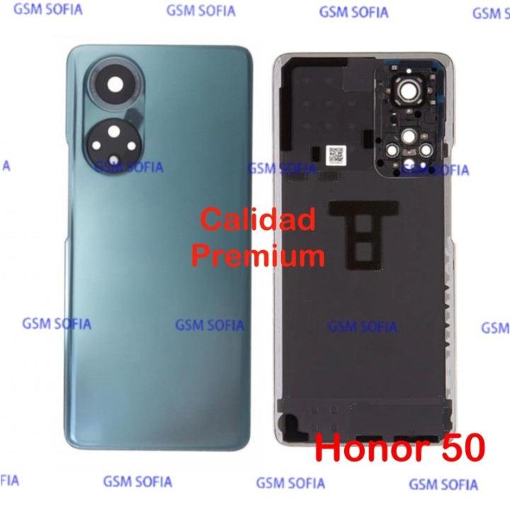 Tapa trasera con Lente CALIDAD PREMIUM para Huawei Honor 50 - Verde