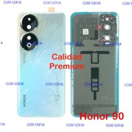 Tapa trasera con Lente CALIDAD PREMIUM para Huawei Honor 90 -  Azul