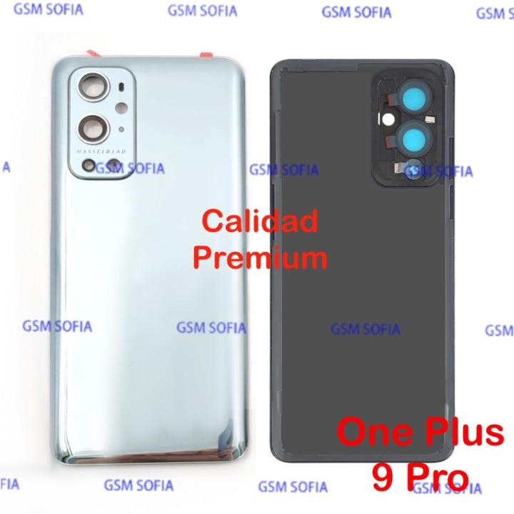 Tapa trasera con Lente CALIDAD PREMIUM Para One Plus 9 Pro / 1 + 9 Pro - Plata
