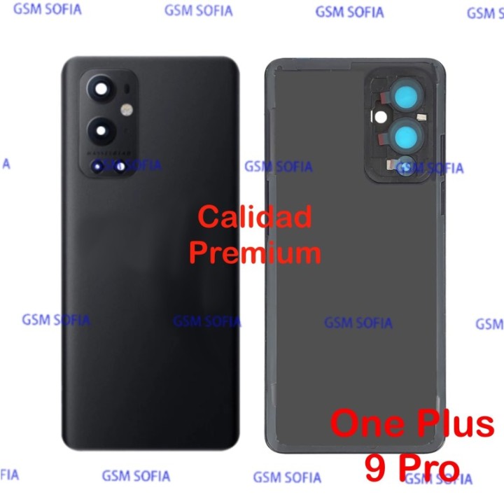 Tapa trasera con Lente CALIDAD PREMIUM Para One Plus 9 Pro / 1 + 9 Pro - Negro