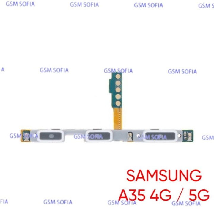 Flex Power + Volumen para Samsung Galaxy A35 4G A355 / A35 5G A356 / A55 4G A555 / A55 5G A556