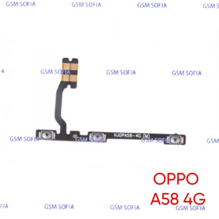 Flex Power + Volumen Para Oppo A58 4G / Oppo A38