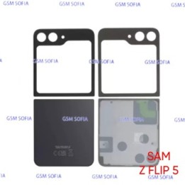 Juego Tapa Trasera Entera Para Samsung Galaxy Z Flip 5 5G / F946 - Negro