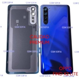 Tapa Trasera Con lente Calidad Premium Para Oppo Find X2 Lite - Azul