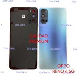 Tapa Trasera Con lente Calidad Premium Para Oppo Reno 4 5G - Azul