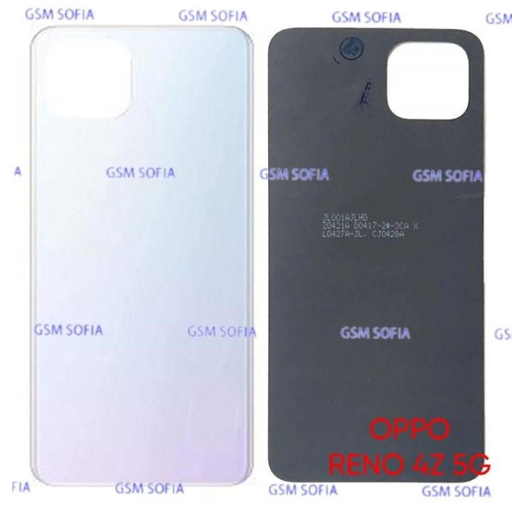 Tapa Trasera Para Oppo Reno 4z - Azul claro
