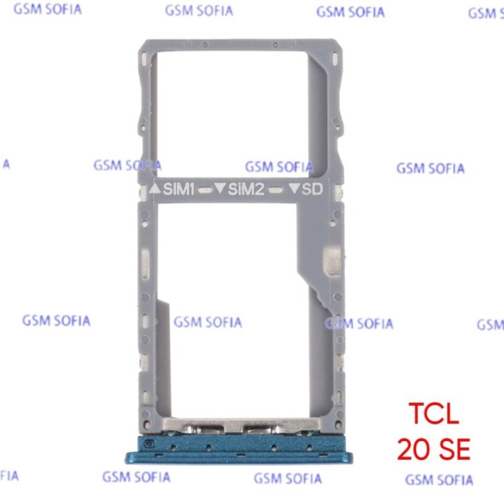 Bandeja sim Para Tcl 20 SE / T671 - Azul