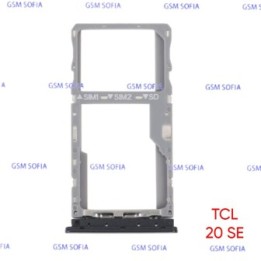 Bandeja sim Para Tcl 20 SE / T671 - Negro