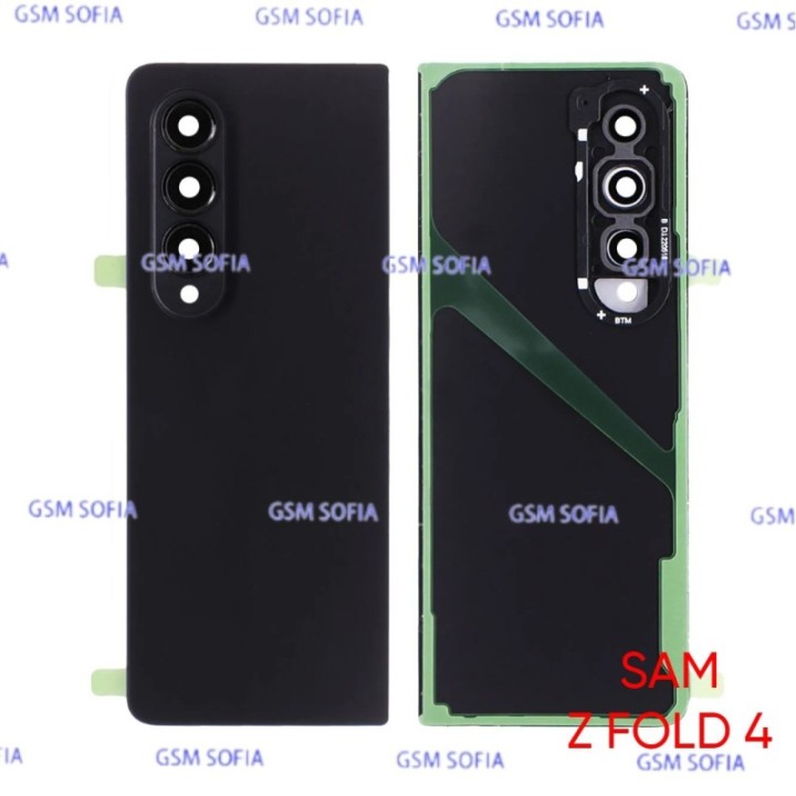 Tapa Trasera Con lente Calidad Premium Para Samsung Galaxy Z fold 4 / F936 - Negro