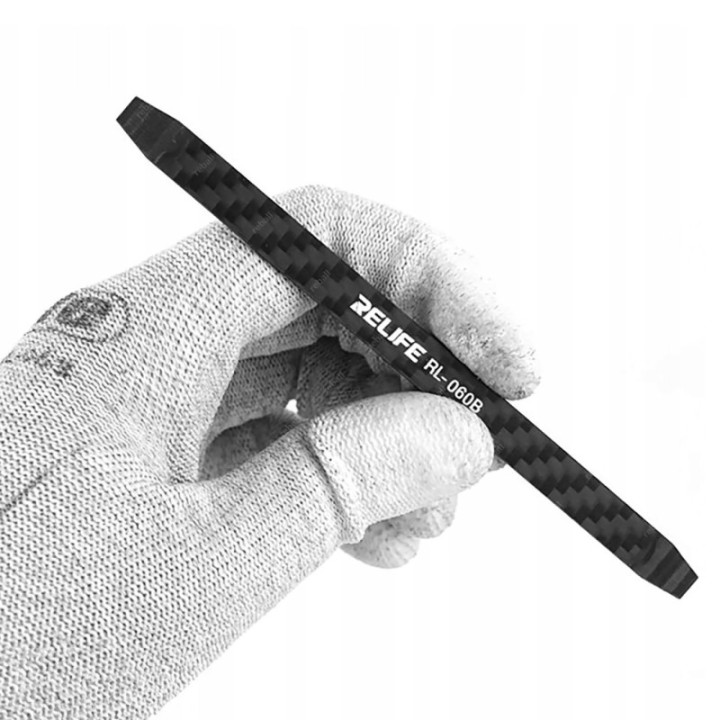 Relife RL-060B - Herramienta de desmontaje de teléfono móvil de fibra de carbono
