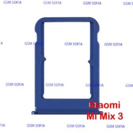 bandeja sim para Xiaomi mi mix 3 - Azul