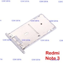 Bandeja Sim Para Redmi Note 3 - Plata