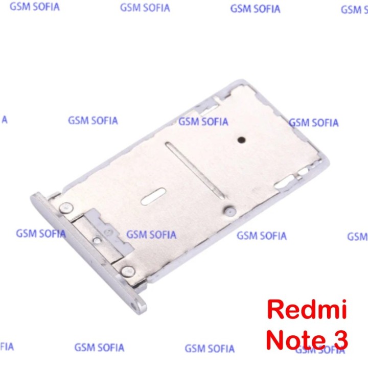Bandeja Sim Para Redmi Note 3 - Plata