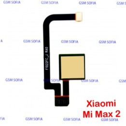 Flex De Lector De Huella Para Xiaomi Mi Max 2 - Oro