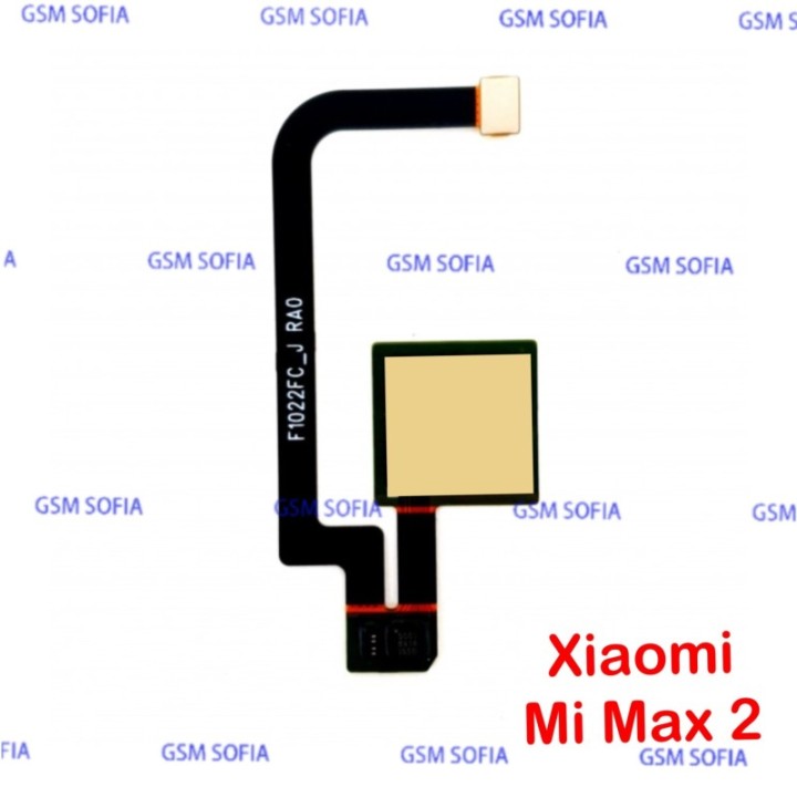 Flex De Lector De Huella Para Xiaomi Mi Max 2 - Oro