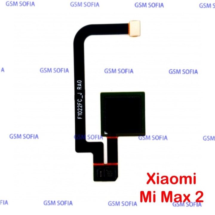 Flex De Lector De Huella Para Xiaomi Mi Max 2 - Negro