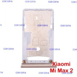 Bandeja Duos SIM O SIM+SD Para Xiaomi Mi Max 2 - Oro