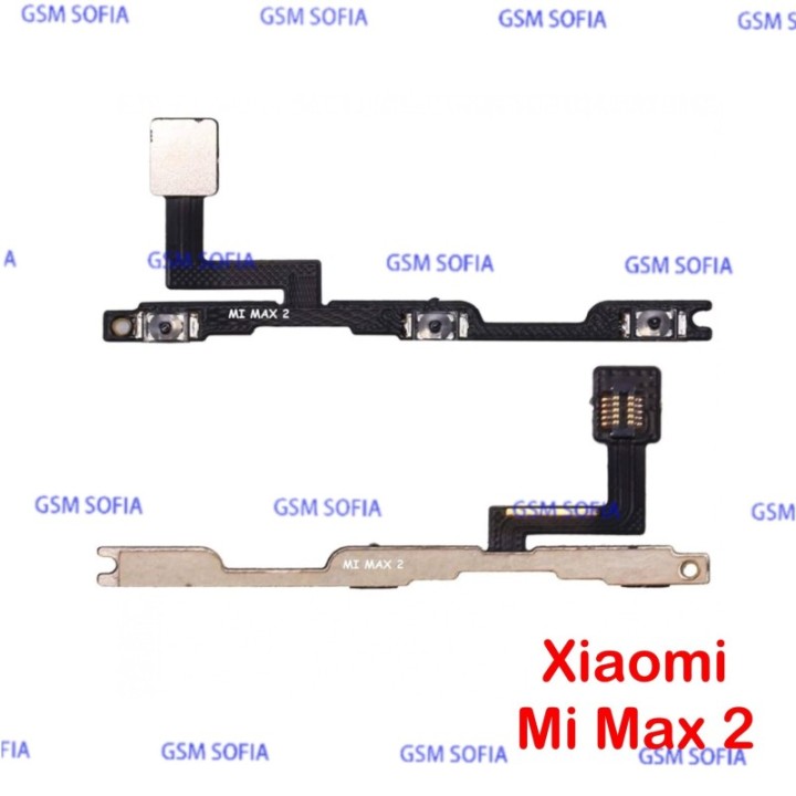 Flex Power Boton Encendido+Volumen Para Xiaomi Mi Max 2