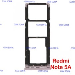 Bandeja SIM+SIM+SD Para Redmi Note 5A / Redmi Note 5A prime - Rosa