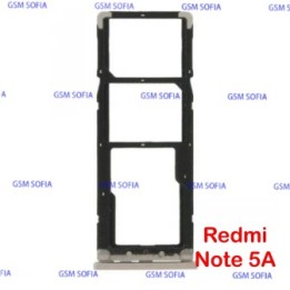 Bandeja SIM+SIM+SD Para Redmi Note 5A / Redmi Note 5A prime - Oro