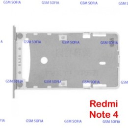 Bandeja Sim+Sd Para Redmi Note 4x / Redmi note 4 - Oro