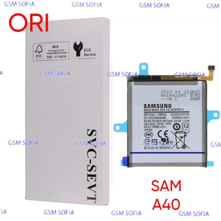 Batería ori EB-BA405ABE Para Samsung Galaxy A40 / A405F
