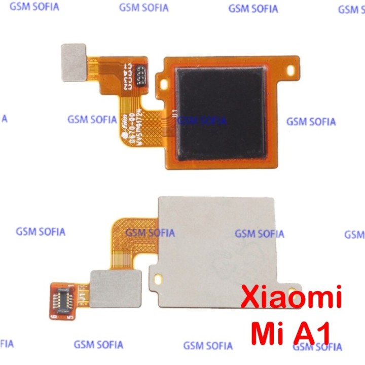 Flex Con Lector De Huella Para Xiaomi Mi A1 - Negro