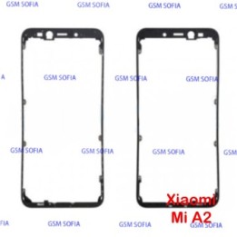 Marco Intermedio LCD Xiaomi Mi A2 / Mi 6X - Negro