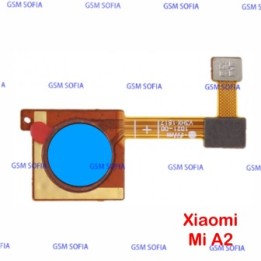 Flex Home+Huella Para Xiaomi Mi A2 / mi 6X - Azul